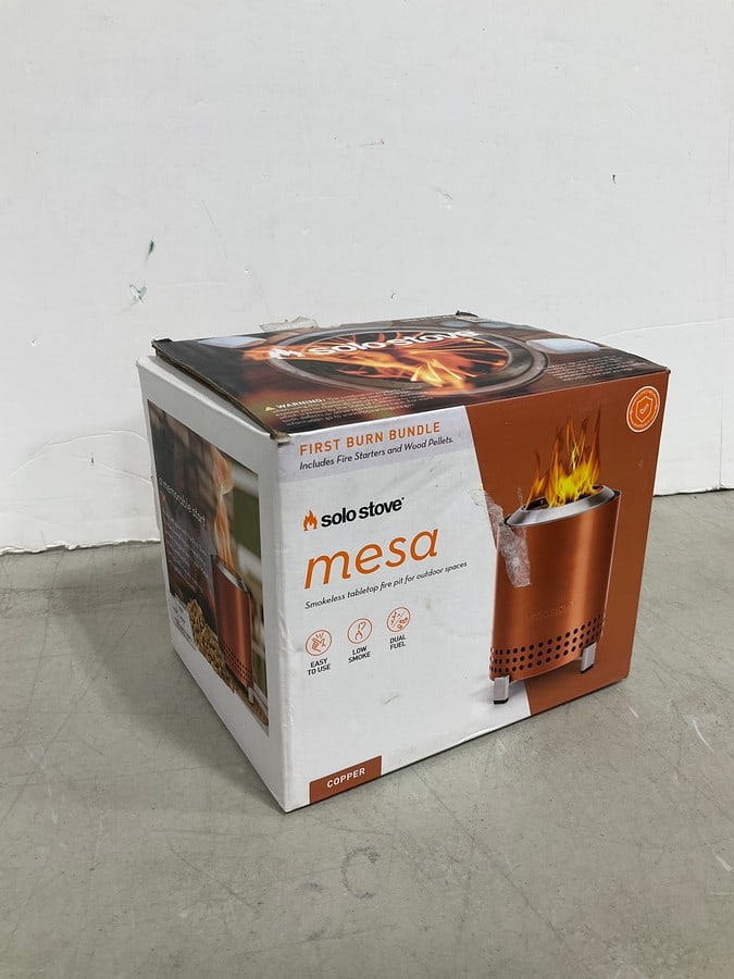 Solo Stove Mesa mini burner first burn bundle included*new in box* (1 of 1)