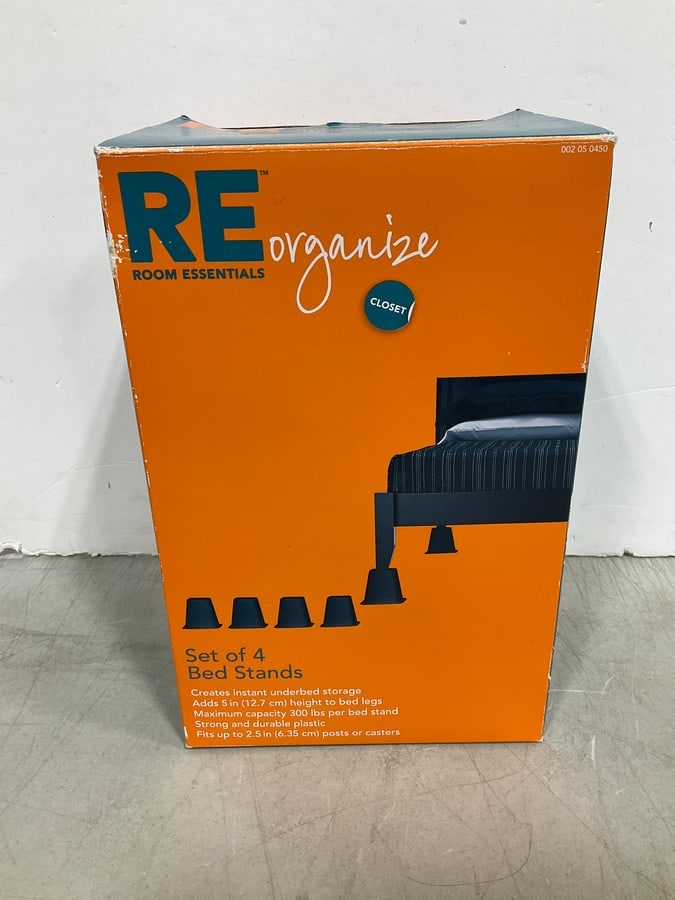 Room Essentials set of 4 bed stands: Room Essentials set of 4 bed stands