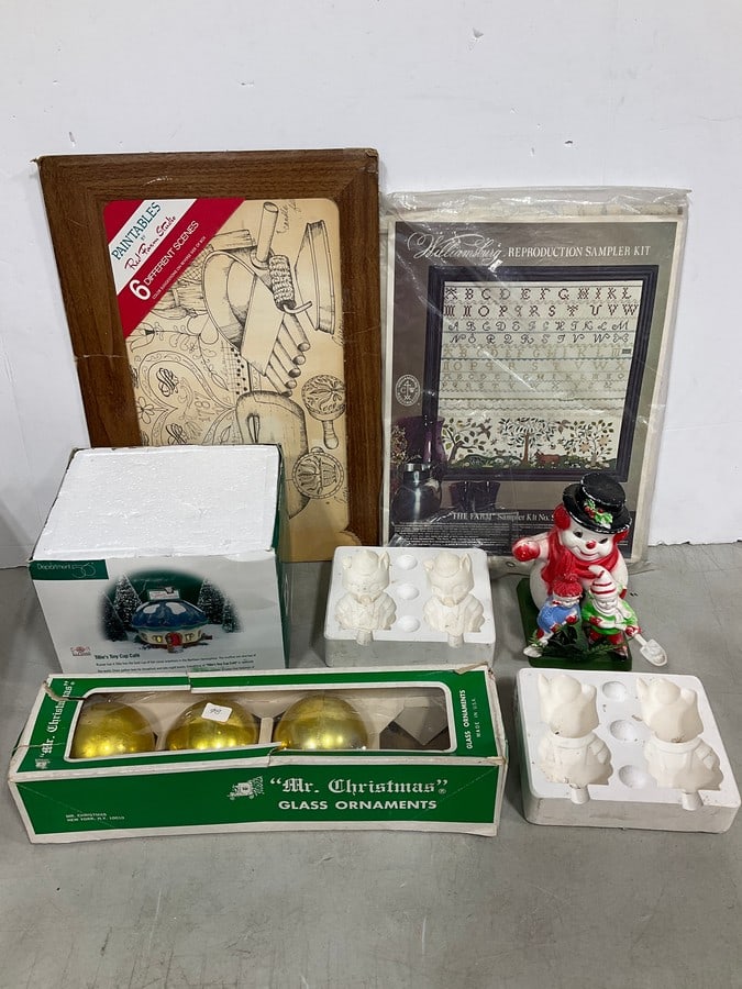 Paintable scenes, sampler kit, Christmas ornaments, and more: Paintable scenes, sampler kit, Christmas ornaments, and more