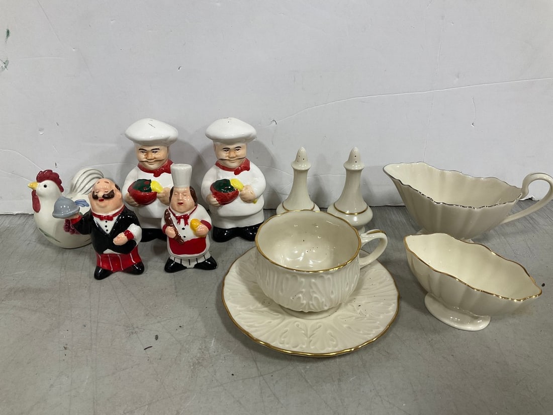 Salt/pepper shakers, Lenox pitcher, and more (1 of 1)