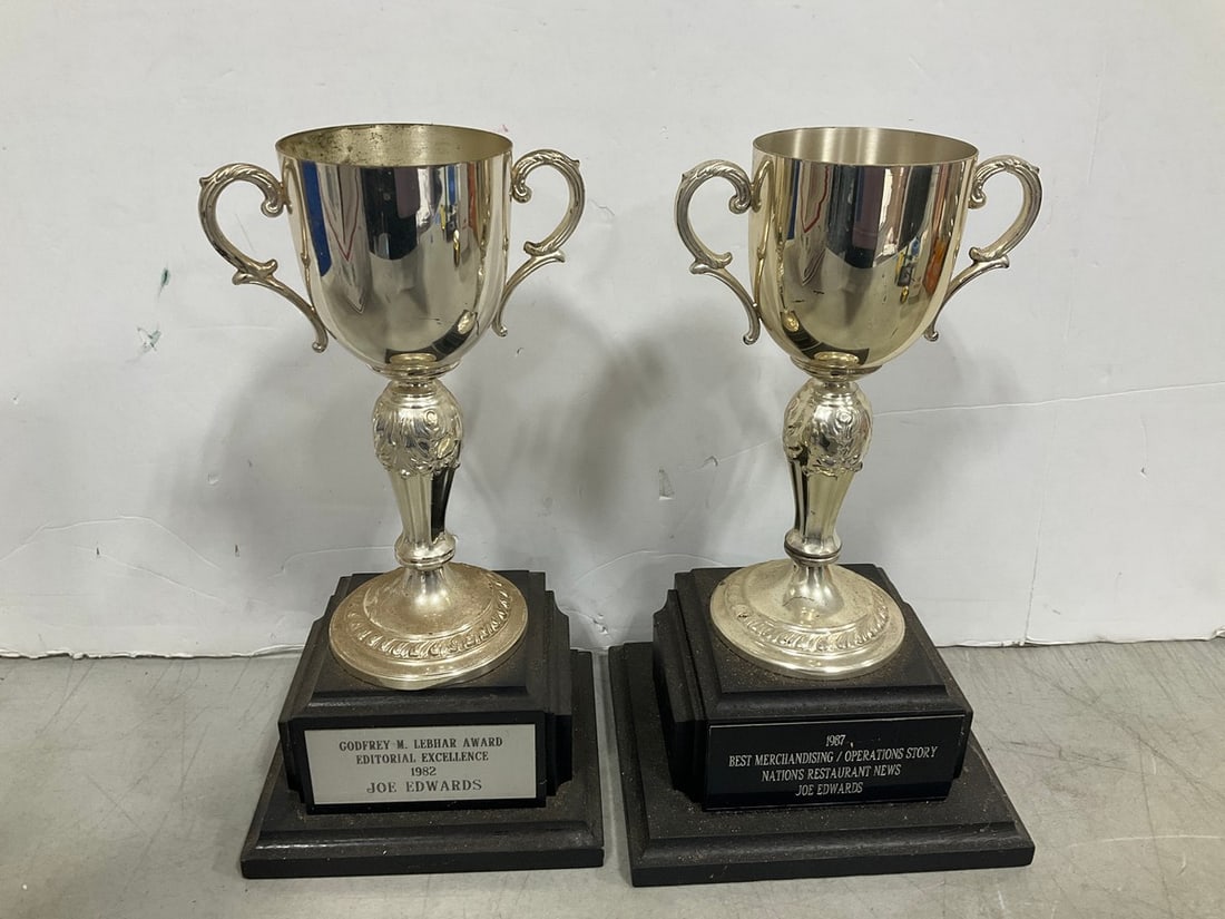 1982 and 1987 Trophies (11in Tall) (1 of 1)