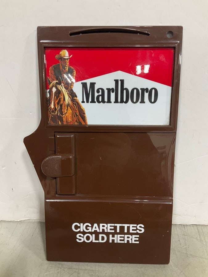 Vintage 'Cigarettes Sold Here' Display Sign (1 of 1)