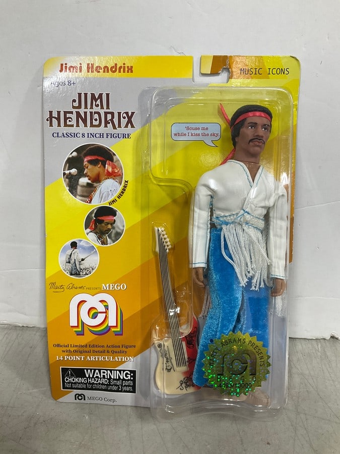 Jimi Hendrix Collectible Figure *new in box* (1 of 1)