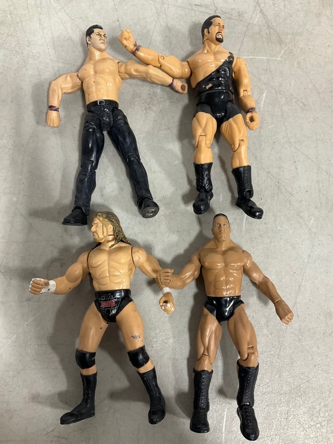 Vintage wrestling figures (1 of 1)