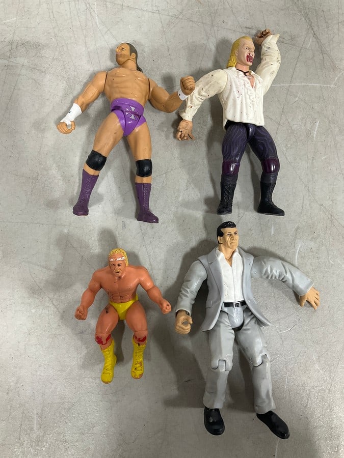Vintage wrestling figures (1 of 1)