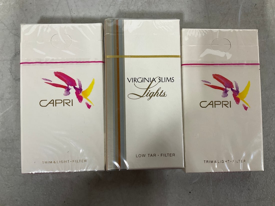 Vintage Tobbaco Packs - Lucky Strike,Njoy, etc (sealed, 3 packs total): Vintage Tobbaco Packs - Lucky Strike,Njoy, etc (sealed, 3 packs total)