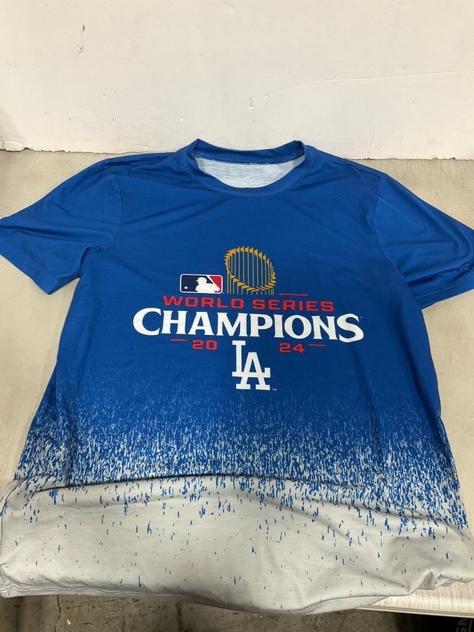 2024 World Series Champions MLB tshirt(size N/A): 2024 World Series Champions MLB tshirt(size N/A)