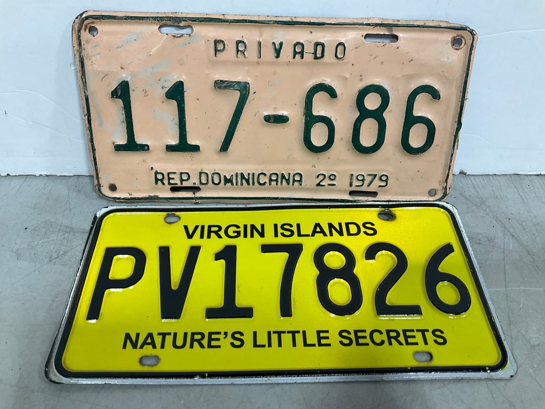 Vintage License Plates (1 of 1)