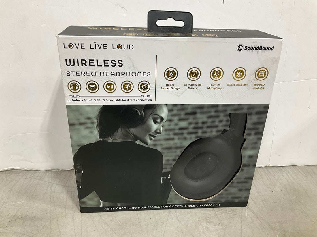 Wireless Stereo Headphones *new in box*: Wireless Stereo Headphones *new in box*