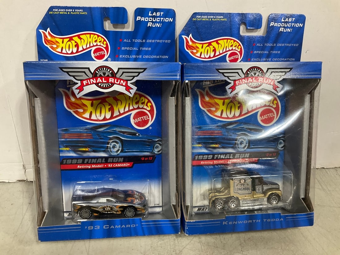 Hotwheels Collectible Cars (Camaro, and Kenworth) *new in box* (1 of 1)