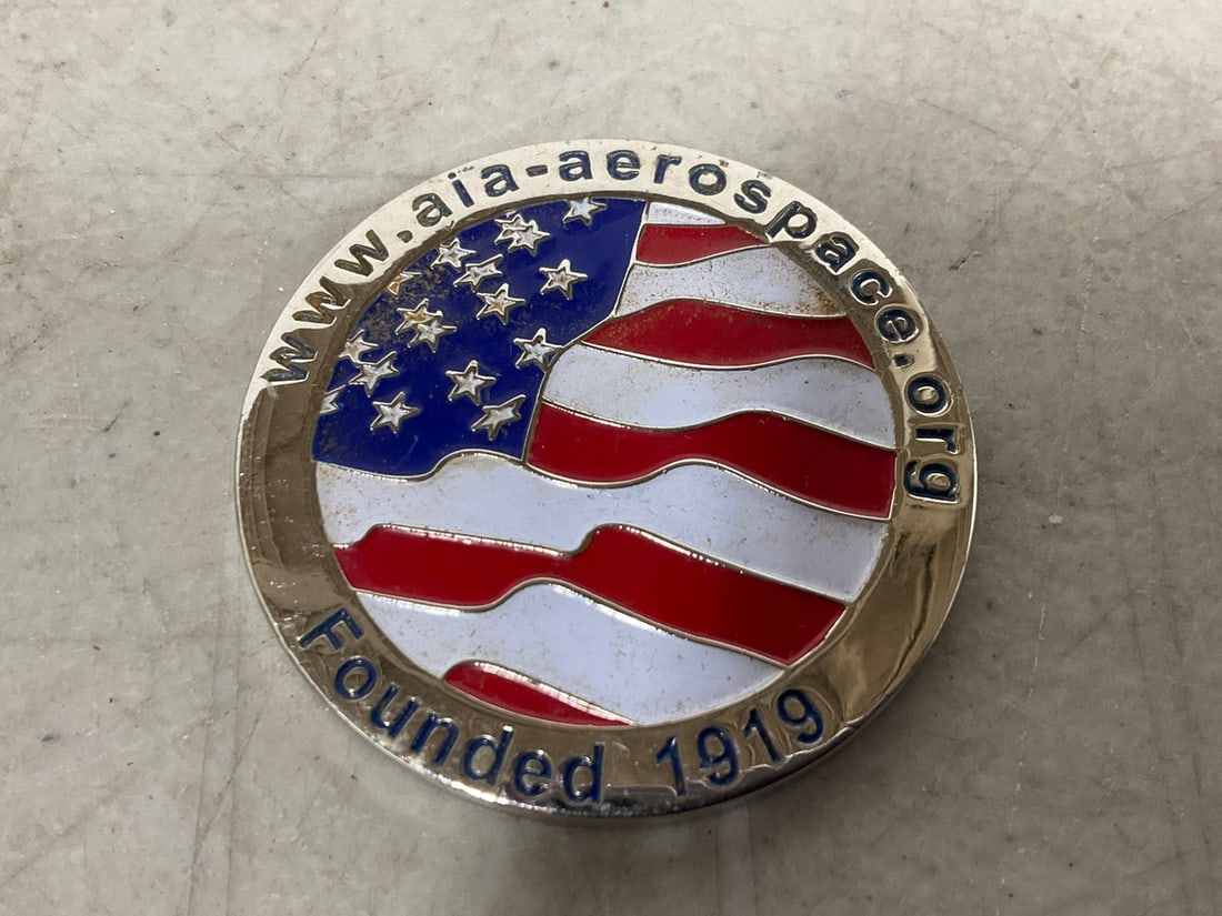 Aerospace Industries Association Collectible Challenge Coin (1 of 1)
