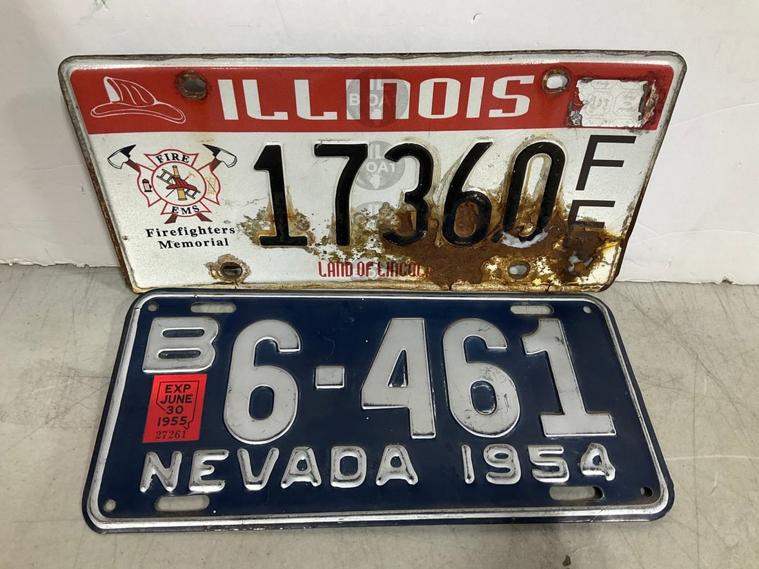 Vintage License Plates: Vintage License Plates