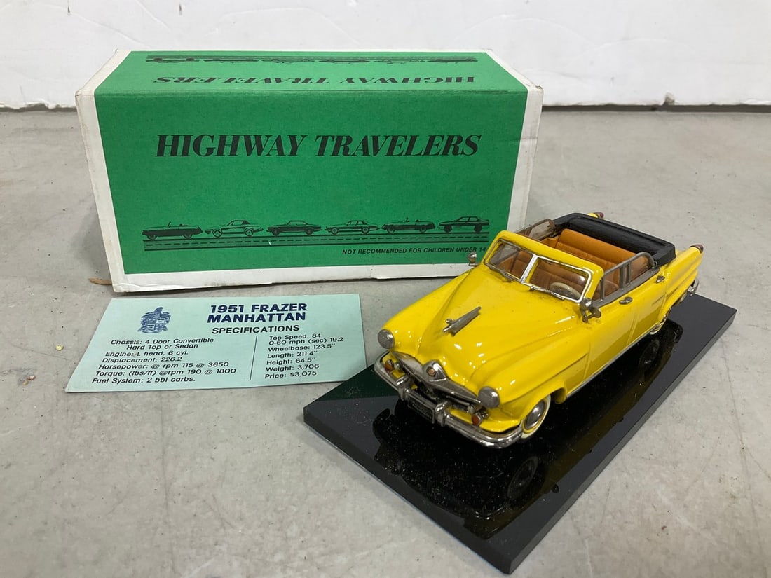 1951 Frazier Manhattan Diecast Model: 1951 Frazier Manhattan Diecast Model