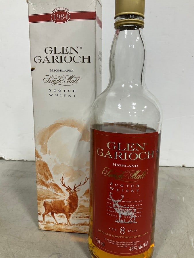 Glen Garioch Highland Single Malt Scotch Whisky - 43% (750ml) *75% full* (1 of 1)