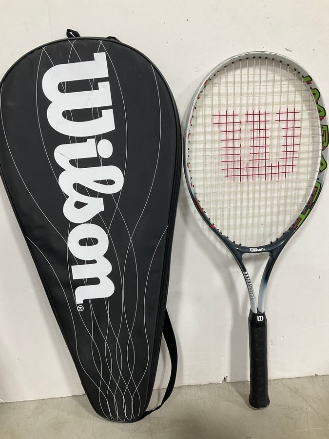 Wilson Tennis Racket and Case: Wilson Tennis Racket and Case