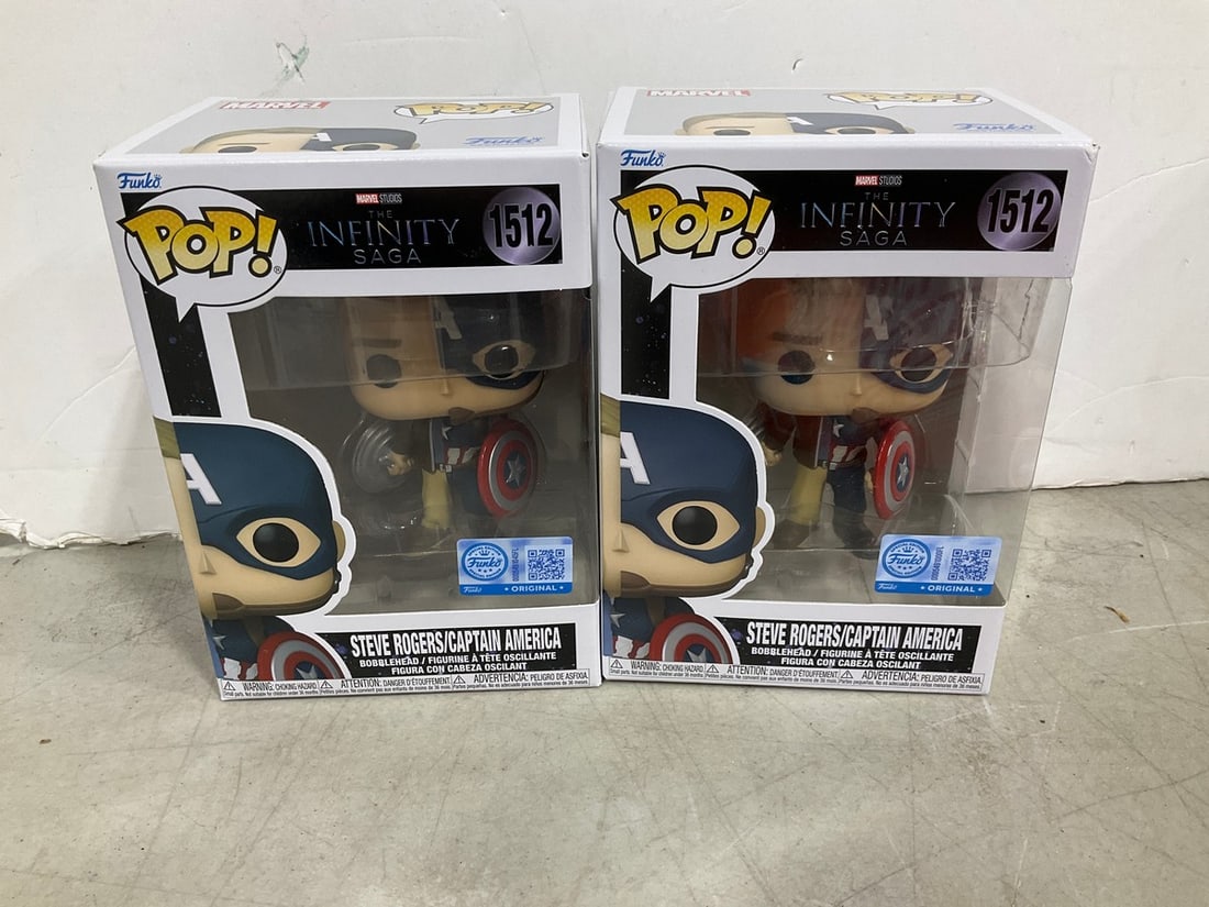 Funko Pop Captain America Marvel Infinity Steve Rogers collectibles*new in box* (1 of 1)