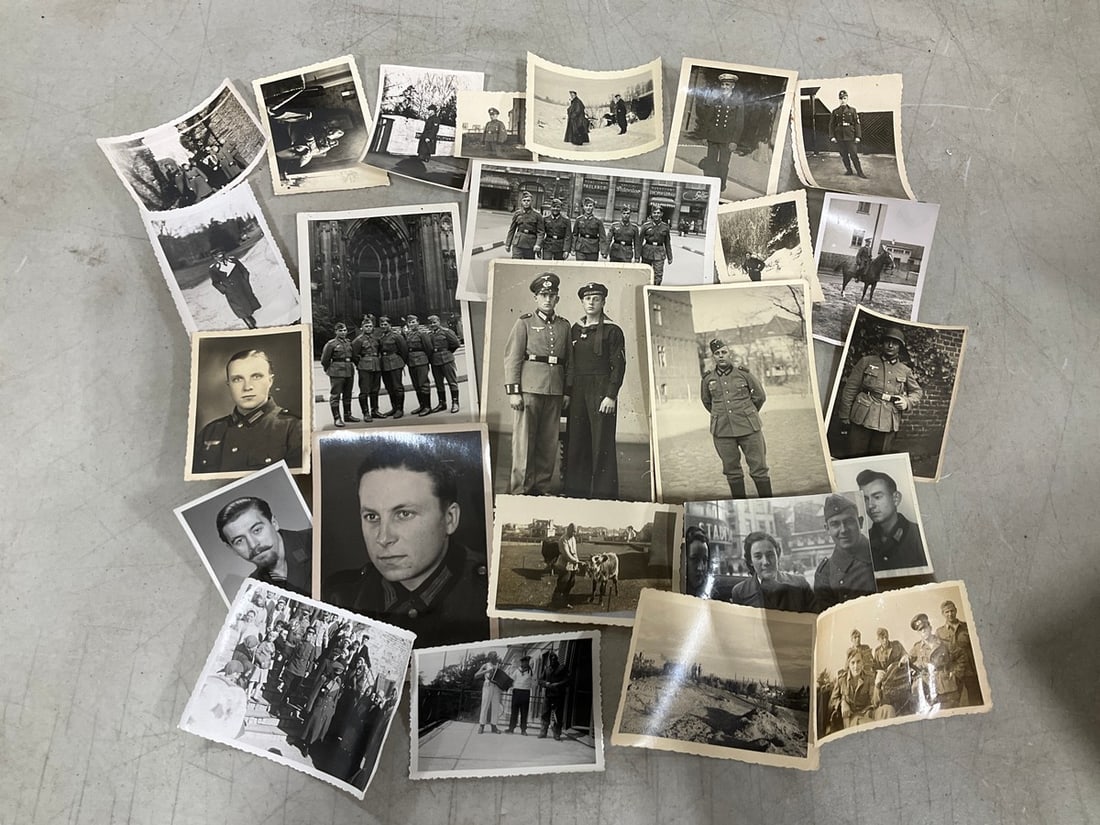 Original WWII German military black and white photographs: Original WWII German military black and white photographs