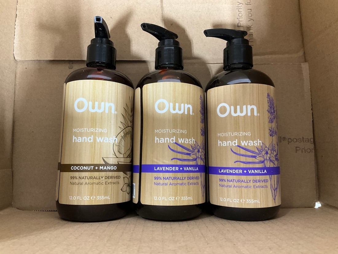 Own moisturizing hand wash(12 fl.oz.-3 total): Own moisturizing hand wash(12 fl.oz.-3 total)
