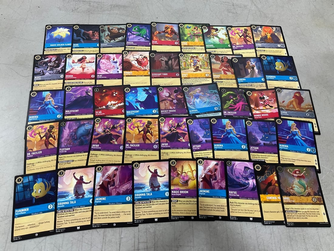 Lorcana Disney trading cards: Lorcana Disney trading cards