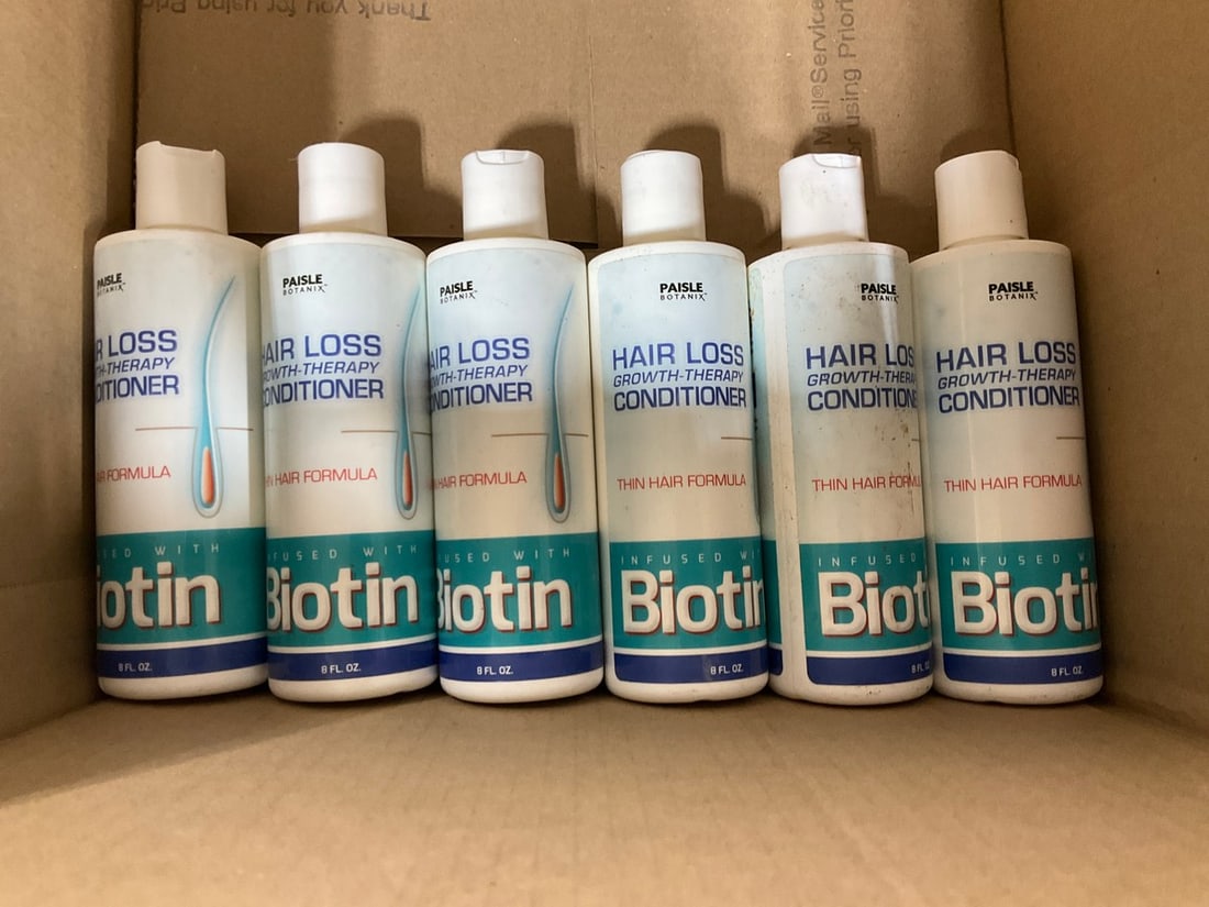Biotin hair loss growth therapy conditioner(9fl.oz.-6 total): Biotin hair loss growth therapy conditioner(9fl.oz.-6 total)