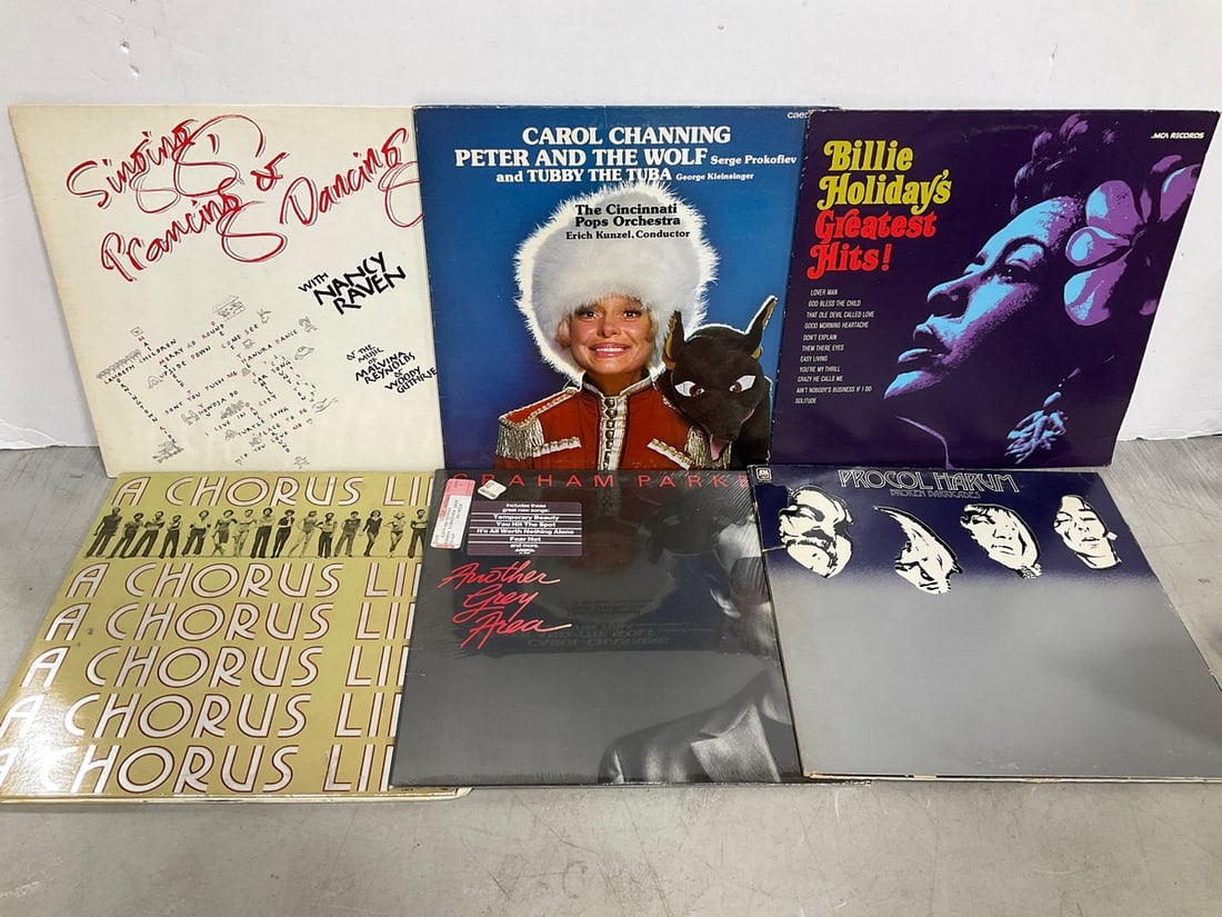 Vintage records(Carol Channing, Procol Harum, and more): Vintage records(Carol Channing, Procol Harum, and more)