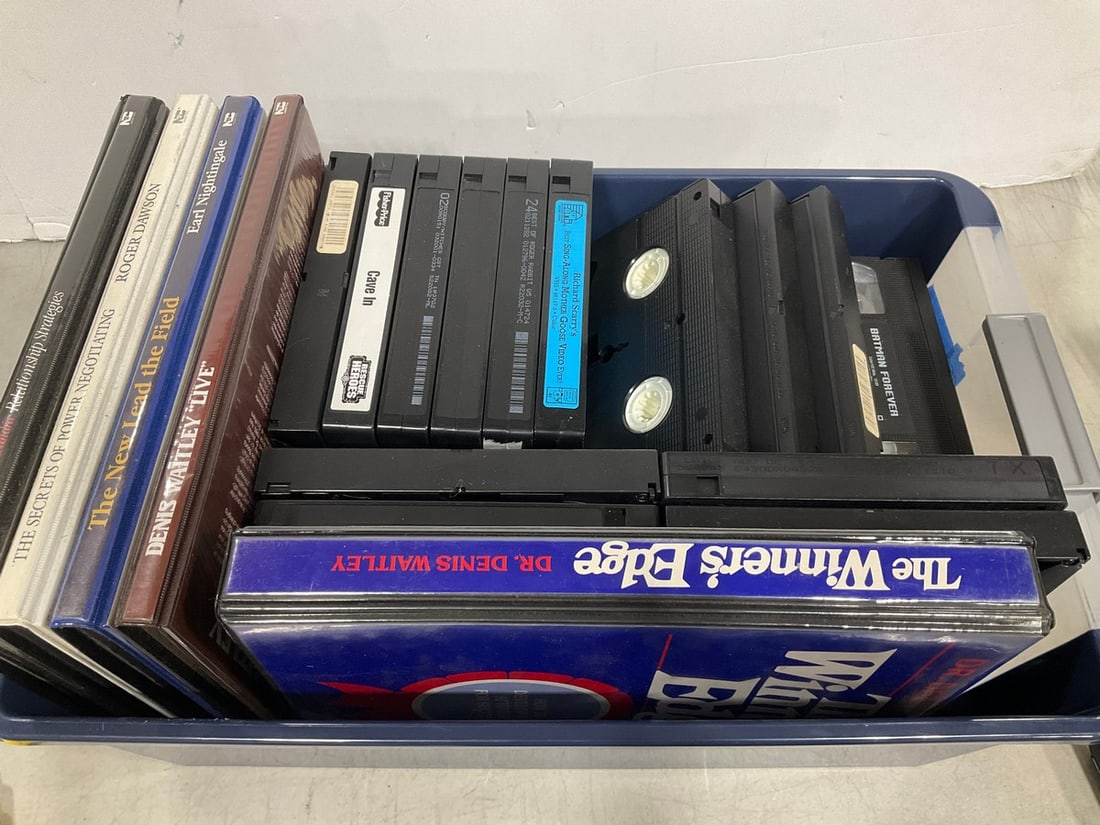 VHS tapes and more: VHS tapes and more