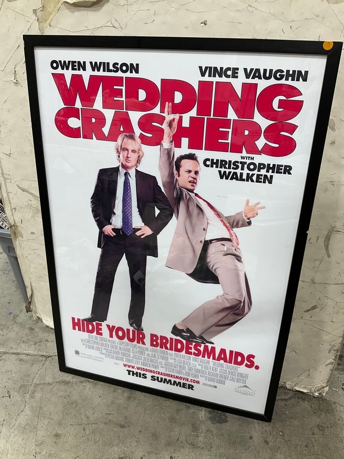 Framed Wedding Crashers poster(28.5in.x41.5in.): Framed Wedding Crashers poster(28.5in.x41.5in.)