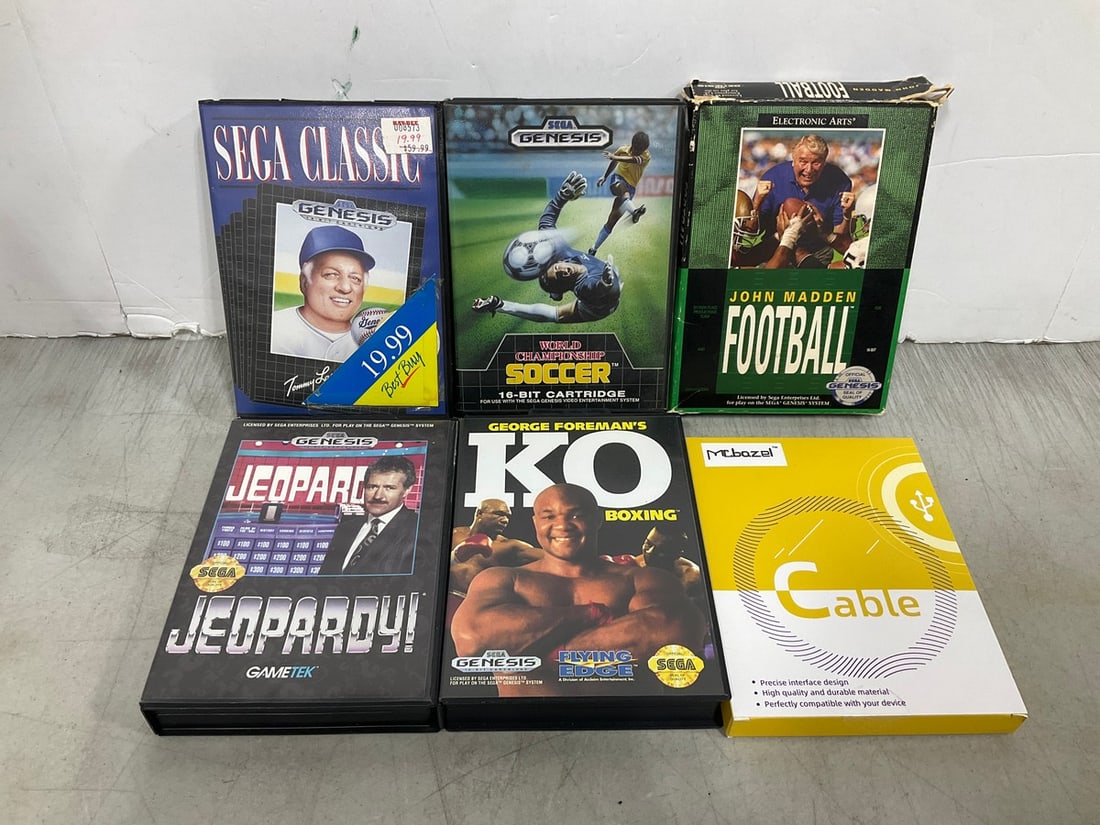 Sega Genesis games and Mcbazel cable: Sega Genesis games and Mcbazel cable