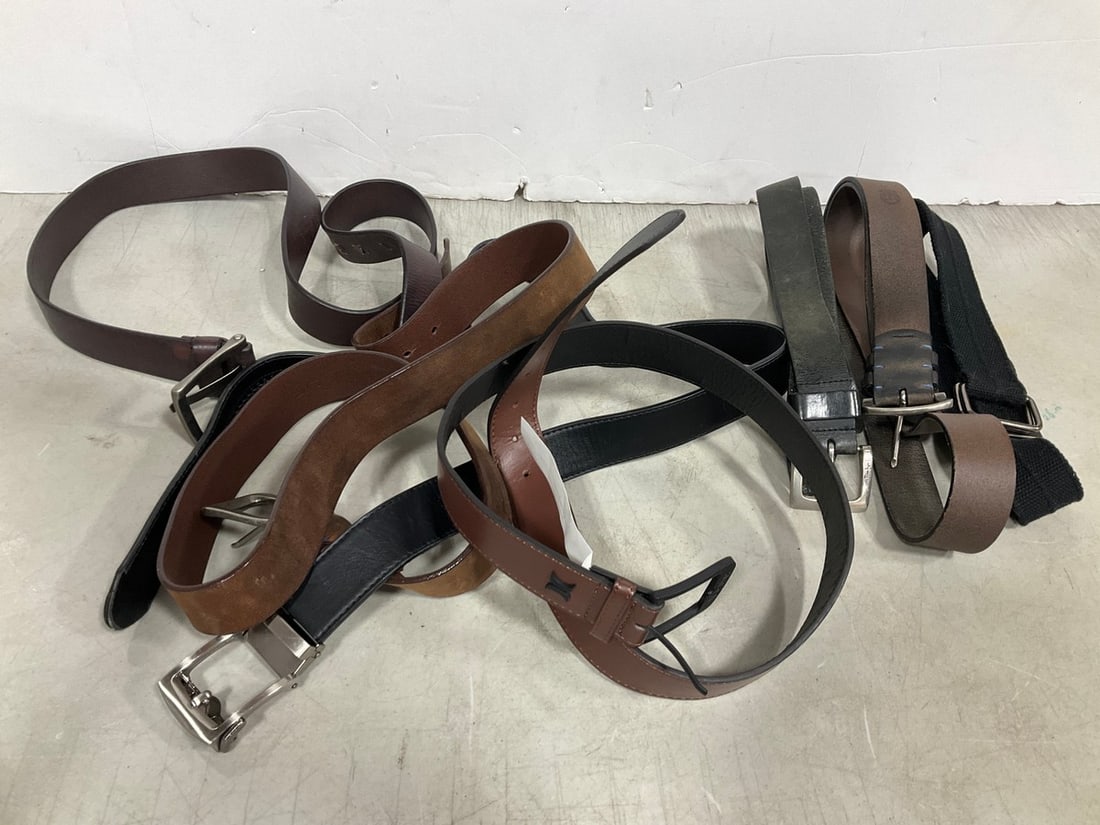 Various Mens Belts(Timberland, Hurley, etc): Various Mens Belts(Timberland, Hurley, etc)