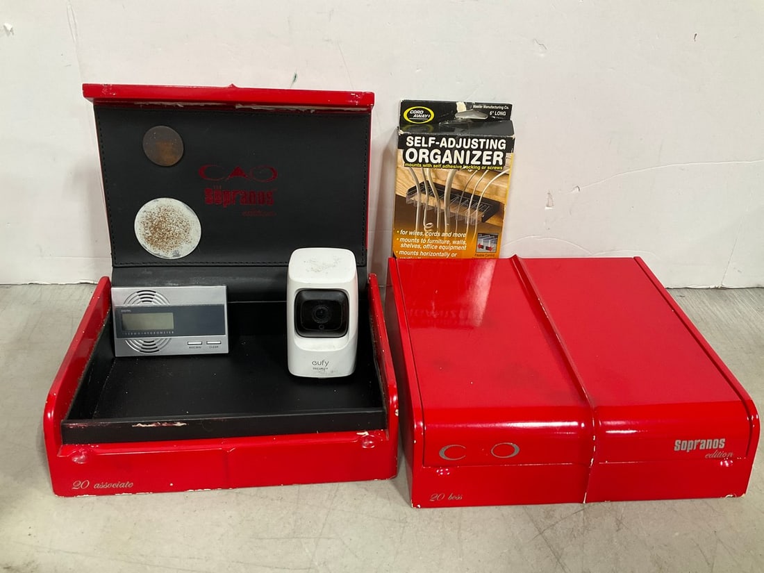 Sopranos Cigar Boxes, Security Camera, and more: Sopranos Cigar Boxes, Security Camera, and more