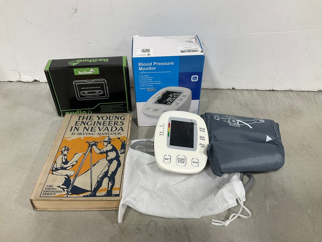 Blood Pressure Monitor, USB Cassette Capture Device, and more: Blood Pressure Monitor, USB Cassette Capture Device, and more