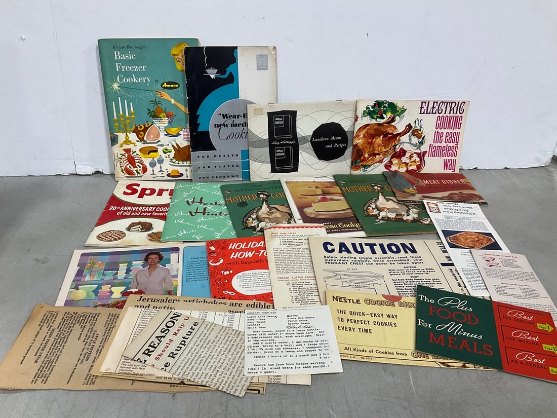 Vintage Cookbooks: Vintage Cookbooks