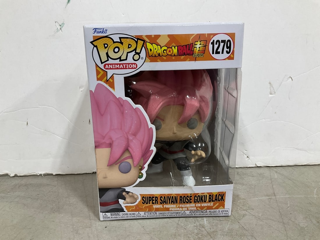 Funko Pop Figure #1279 - Dragon Ball Z (Super Saiyan Rose - Goku Black) *NEW in box*: Funko Pop Figure #1279 - Dragon Ball Z (Super Saiyan Rose - Goku Black) *NEW in box*
