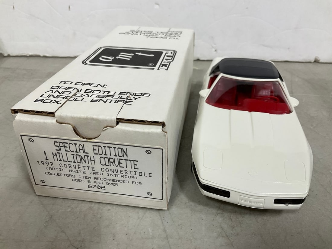 1 Millionth 1992 Corvette Convertible Diecast Model Collectible (1 of 1)