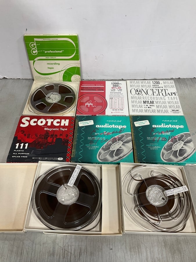 Vintage audio tape reels (1 of 1)