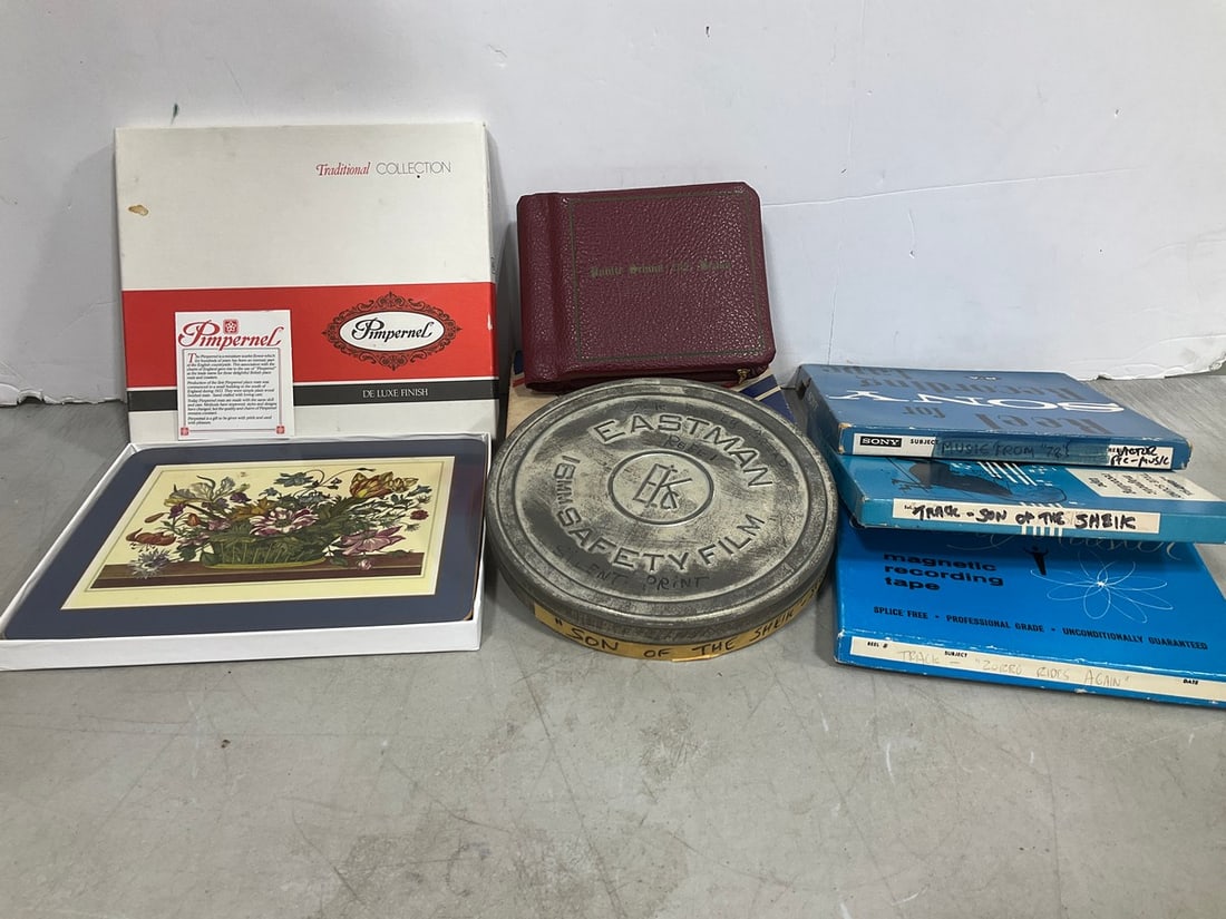 Vintage audio tape reels and more (1 of 1)