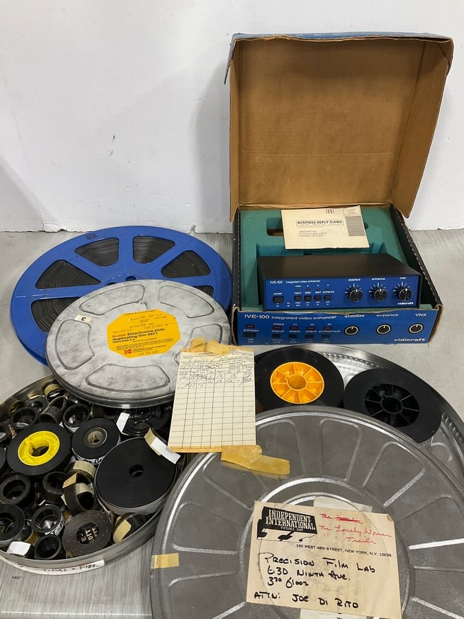 Vidicraft integrated video enhancer(IVE-100) and vintage reels: Vidicraft integrated video enhancer(IVE-100) and vintage reels