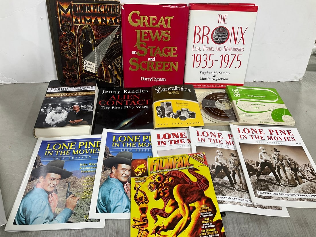 Vintage film books, magazines, and more (1 of 1)
