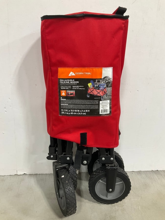 Ozark Trail Collapsible Folding Wagon (35.5inx18.9inx21.6in): Ozark Trail Collapsible Folding Wagon (35.5inx18.9inx21.6in)