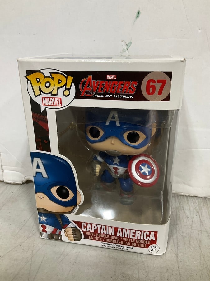 Funko Pop Figure #67 - Marvel Avengers (Captain America) *new in box* (1 of 1)
