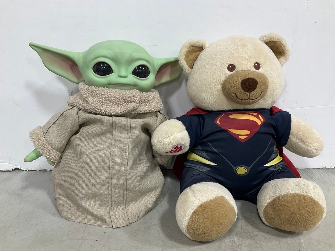 Yoda and Build A Bear Dolls: Yoda and Build A Bear Dolls
