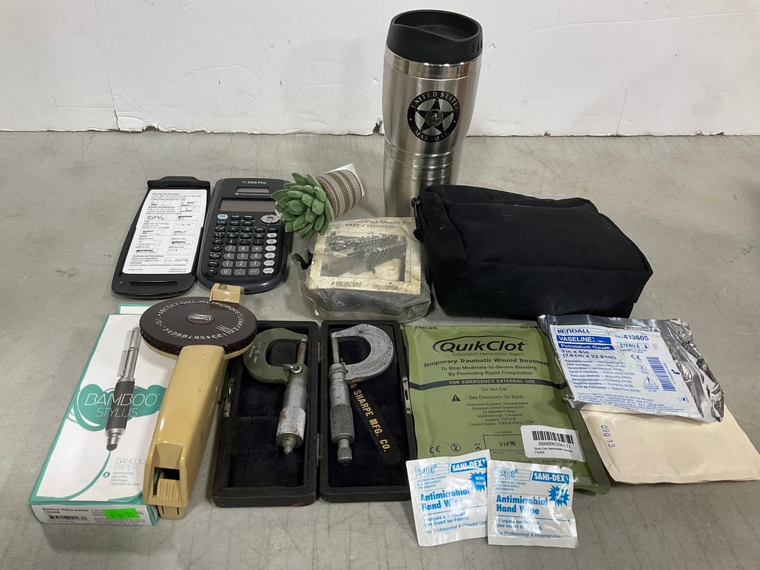 First Aid Kit, US Marshall Cup, Electronic Stylus, TI-36X Pro Calculator, and more (1 of 1)