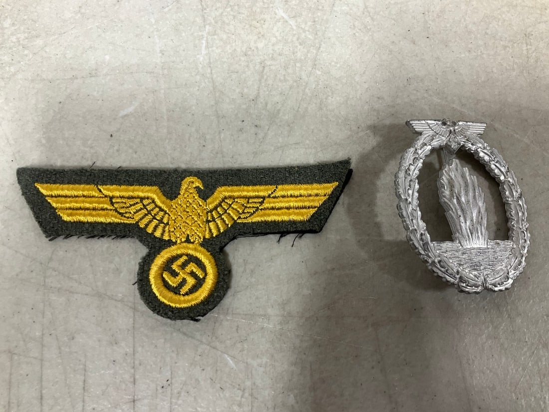Nazi Badge and Patch: Nazi Badge and Patch