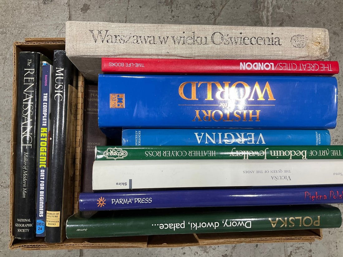 Various Hardcover Books: Various Hardcover Books