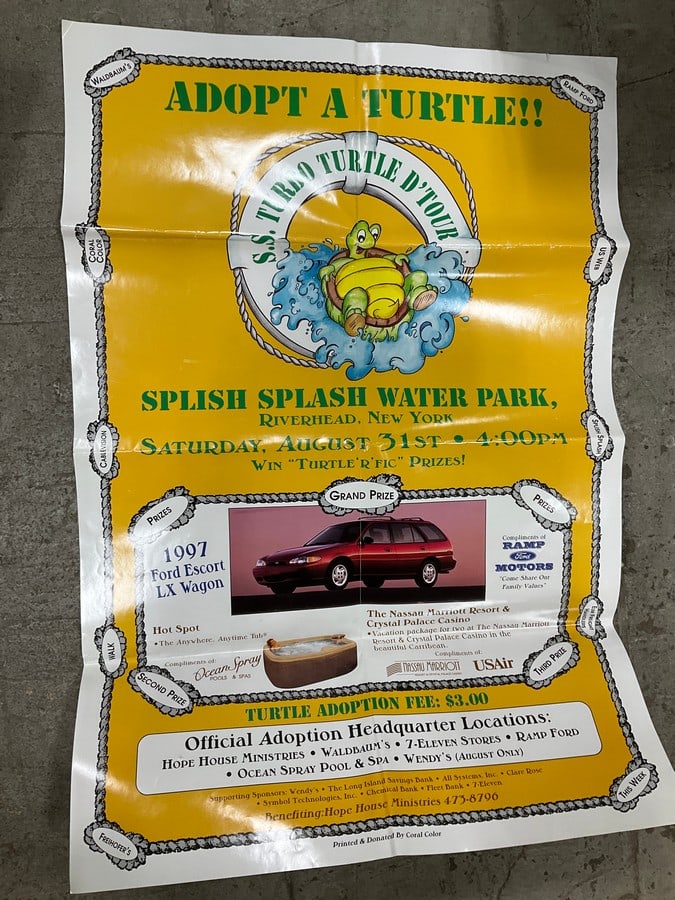 Adopt a Turtle Poster (24inx35in): Adopt a Turtle Poster (24inx35in)