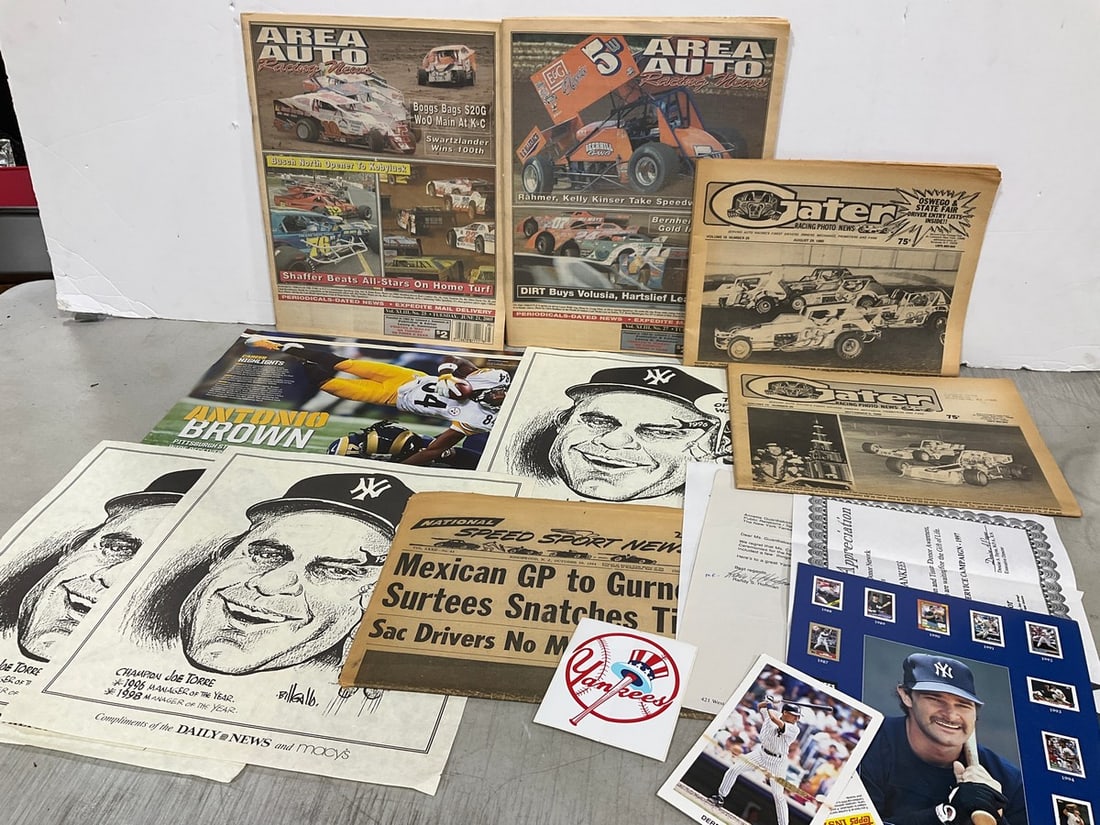Various Sport Ephemera: Various Sport Ephemera