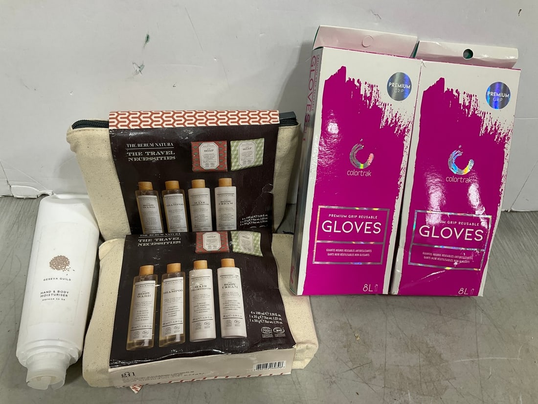 Reusable Grip Gloves, Travel Necessities Bags, and more (1 of 1)