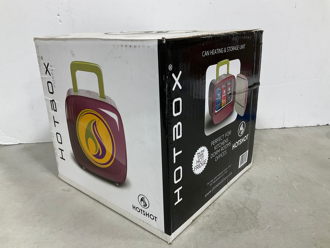 Can Heating and Storage Unit Hotbox - Purple *new in box* (1 of 1)