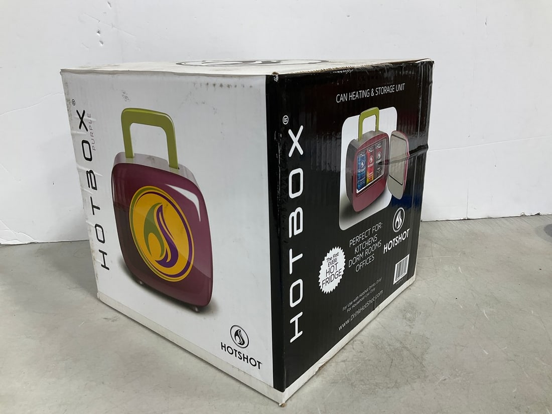 Can Heating and Storage Unit Hotbox - Purple *new in box* (1 of 1)