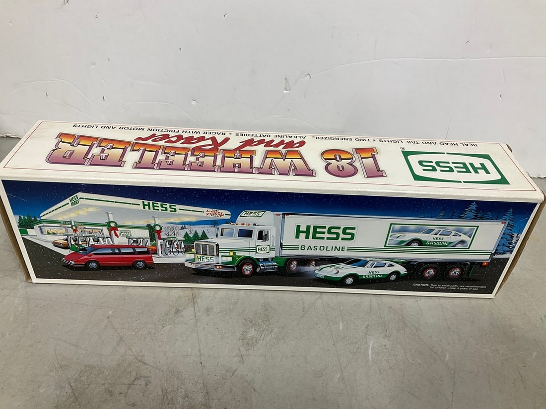 Hess 18 Wheeler and Racer Collectible *new in box* (1 of 1)